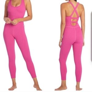 Pink Free People Free Throw Onesie in Size XL
